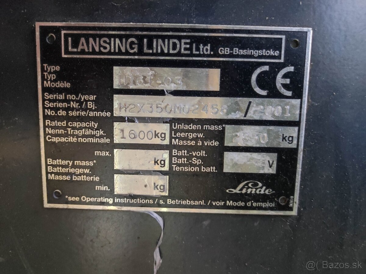 Linde h16 - 5