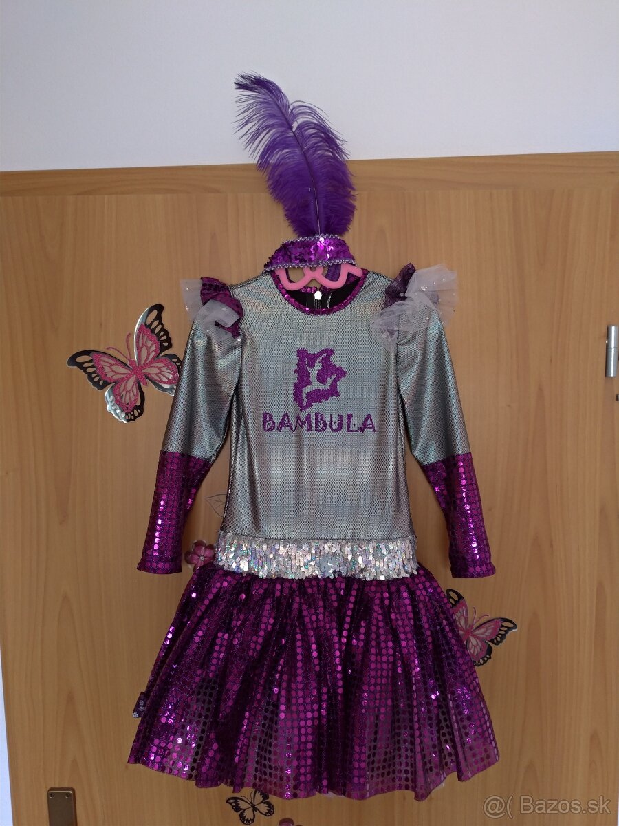 Nové detské šaty na tancovanie BAMBULA - 5