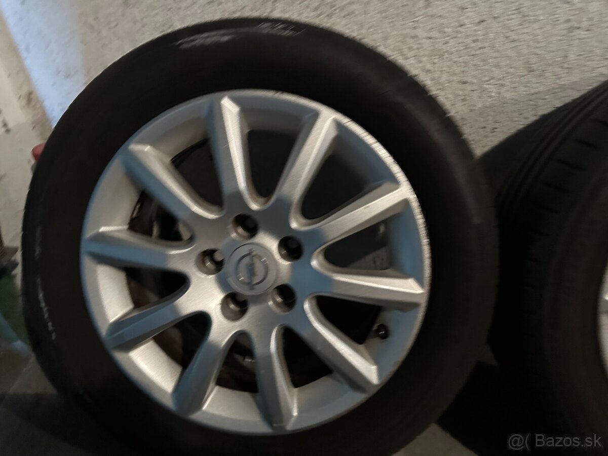 komplet ALU + pneu opel vectra 205/55 R16 - 5
