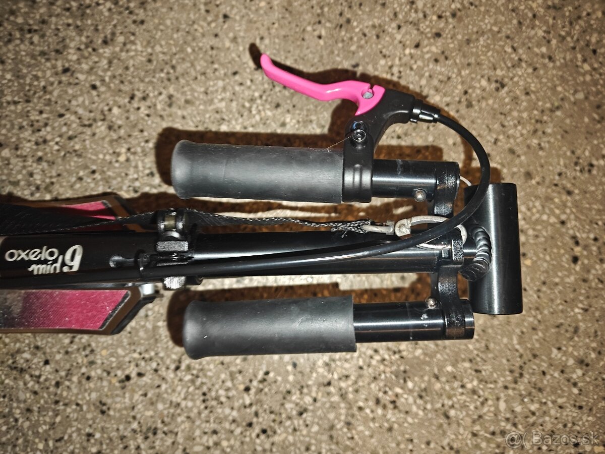 OXELO Detská kolobežka Mid9 ružová - 5