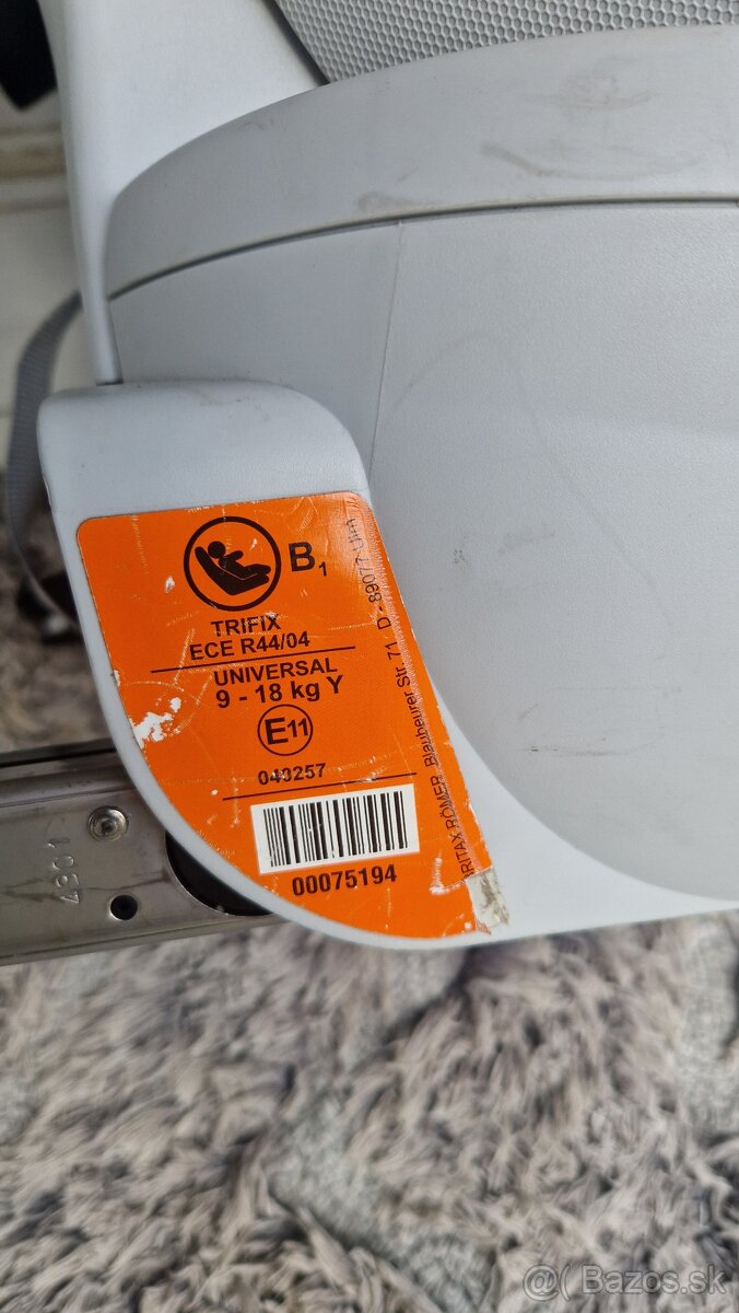 Autosedačka Britax Römer 9-18kg, isofix - 5