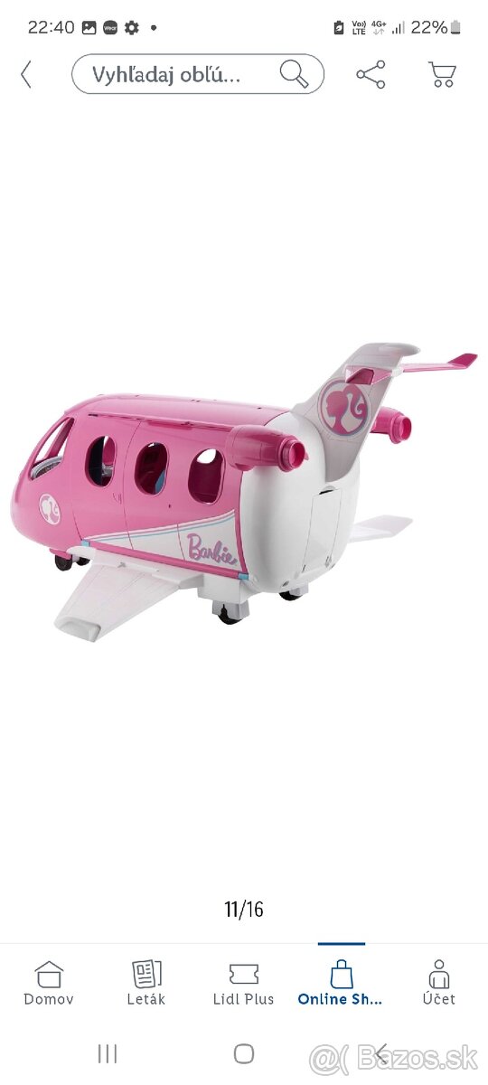 Barbie lietadlo + doplnky - 5