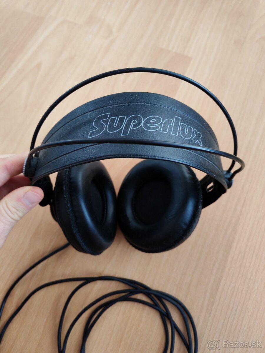 Superlux HD-681F Black-White Slúchadlá na uši - 5