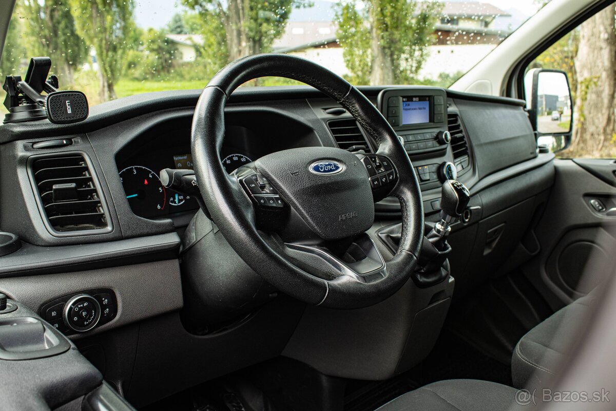 Ford Transit Custom 79kW M6, 9miest, 1. majiteľ, Nelakované - 5