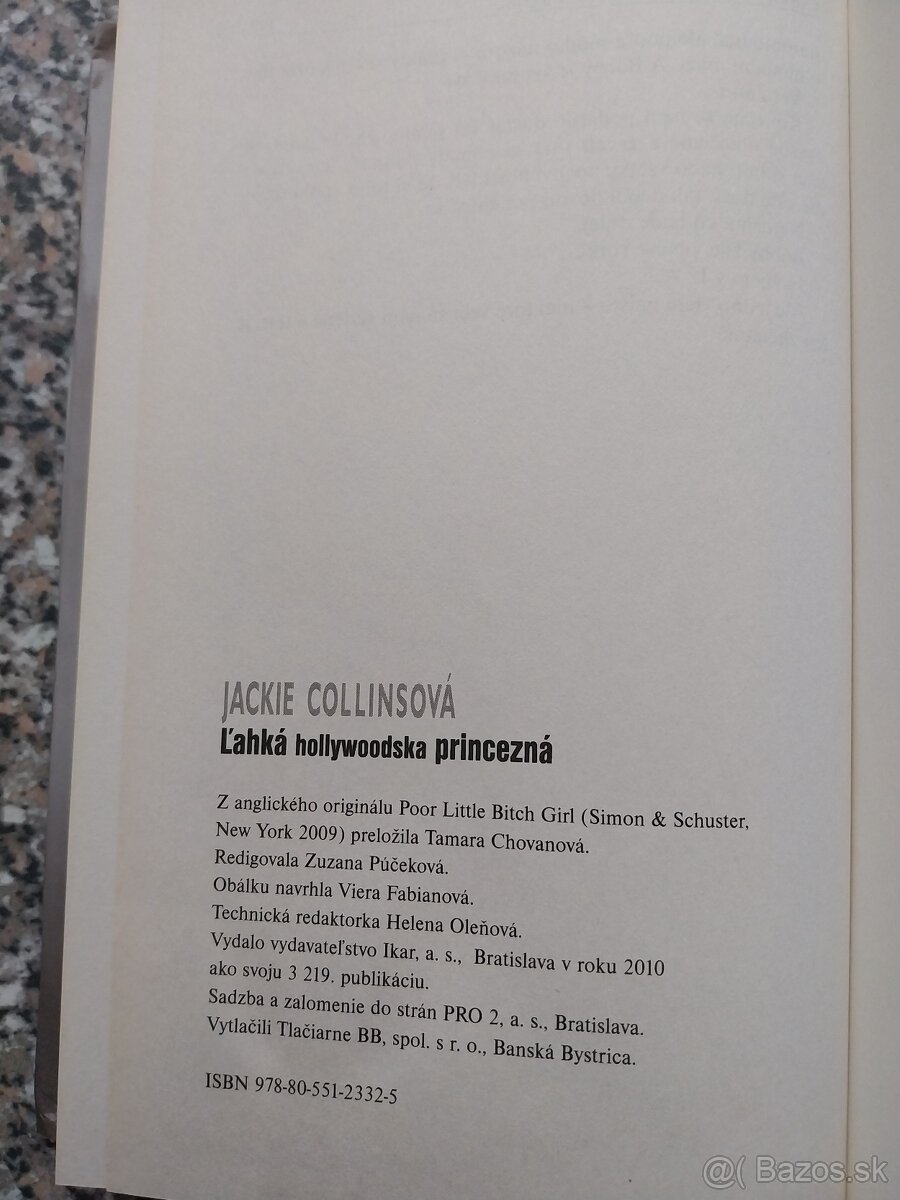 JACKIE COLLINSOVÁ-Ľahká hollywoodska prin - 5
