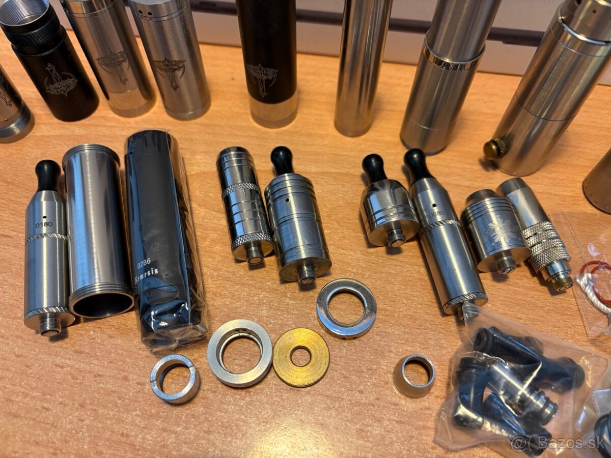 Vaping bateriove mody a atomizery - 5