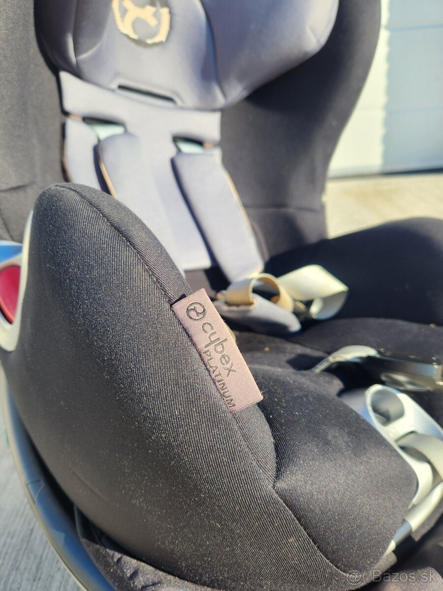 Otočná autosedačka Cybex Sirona (Grafit/Čierna) - 5