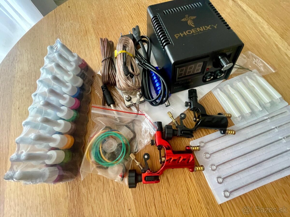 Tetovací strojček so sadou 75 - 5