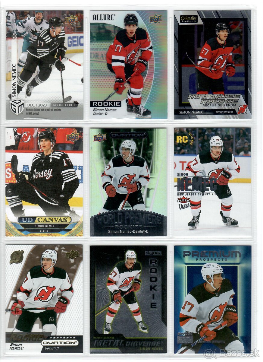 Hokejove karticky Slovakov v NHL - 5