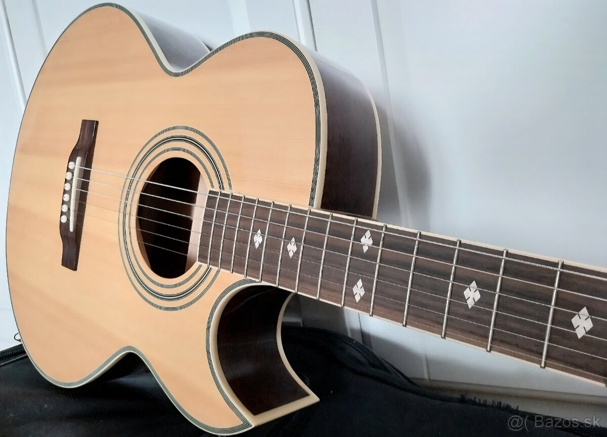 EPIPHONE PR-5E-NA ELECTRO-ACOUSTIC JUMBO NATURAL vr PÚZDRA - 5