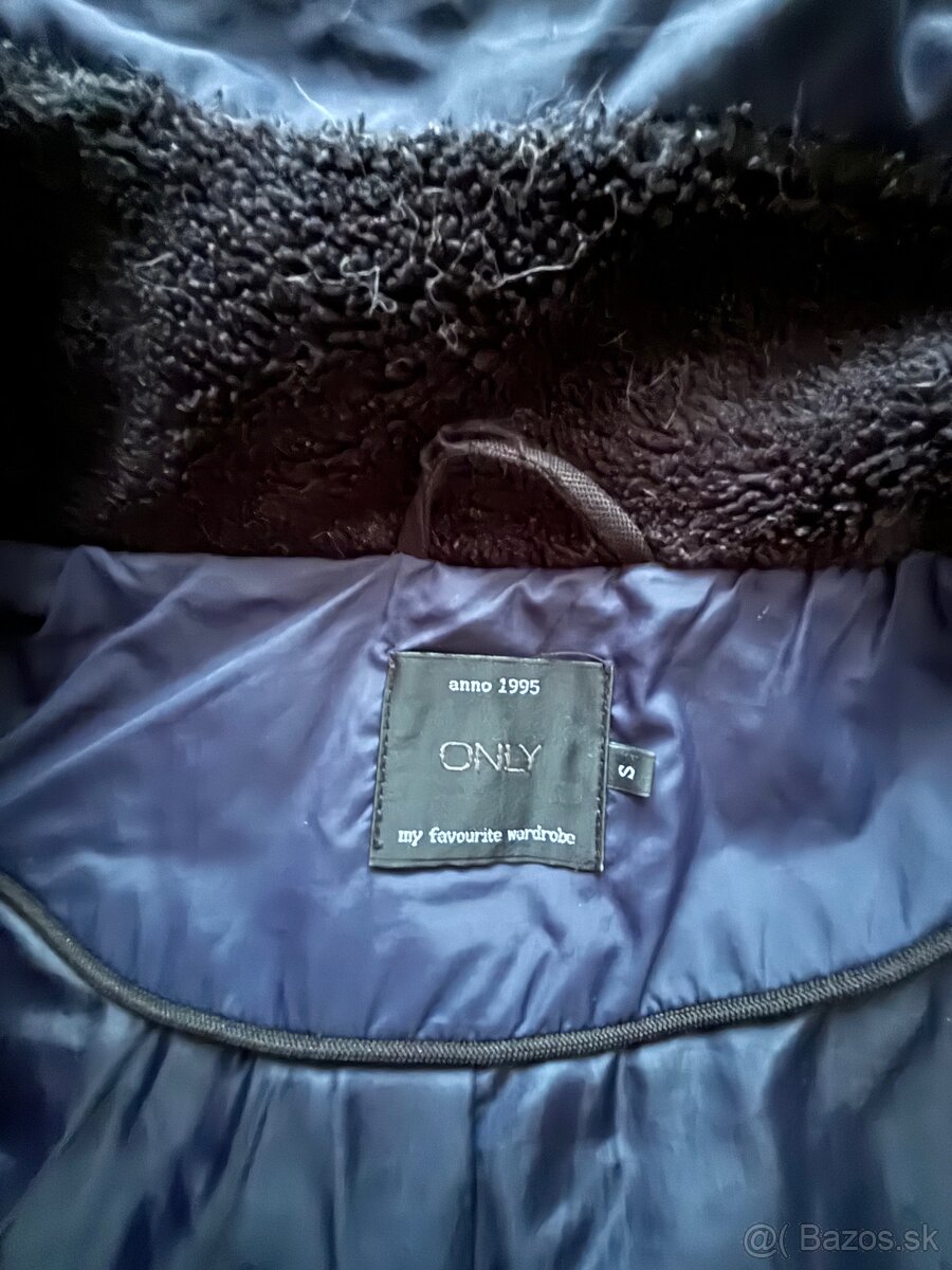 Zimná modrá dámska bunda Only - 5