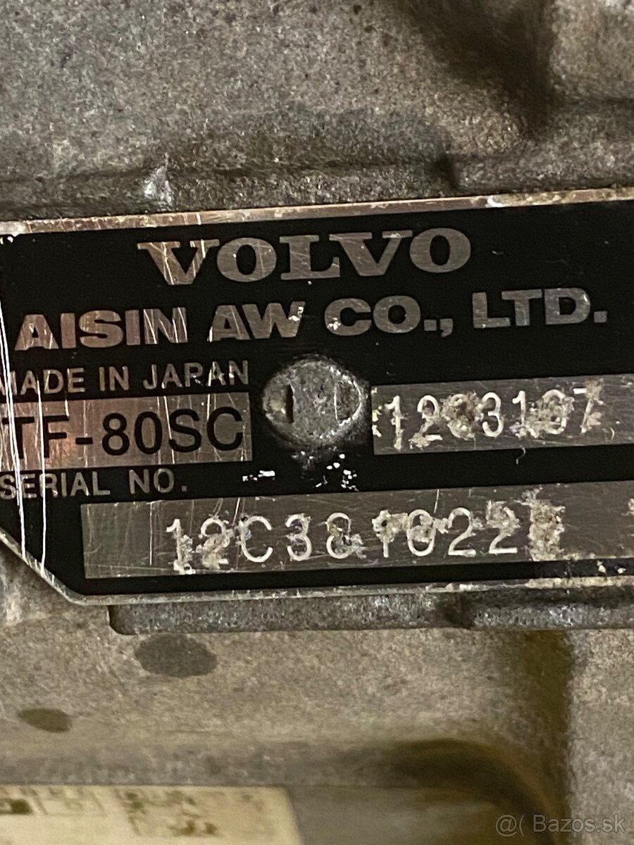 Prevodovka Aisin TF-80SC - 5