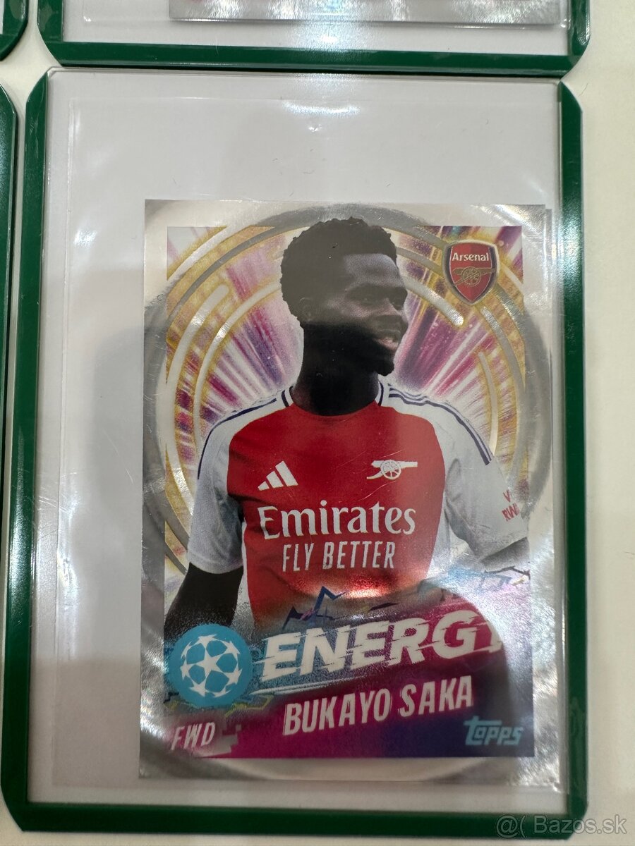 TOPPS SAMOLEPKY FUTBALOVÉ KARTIČKY KARTY - 5