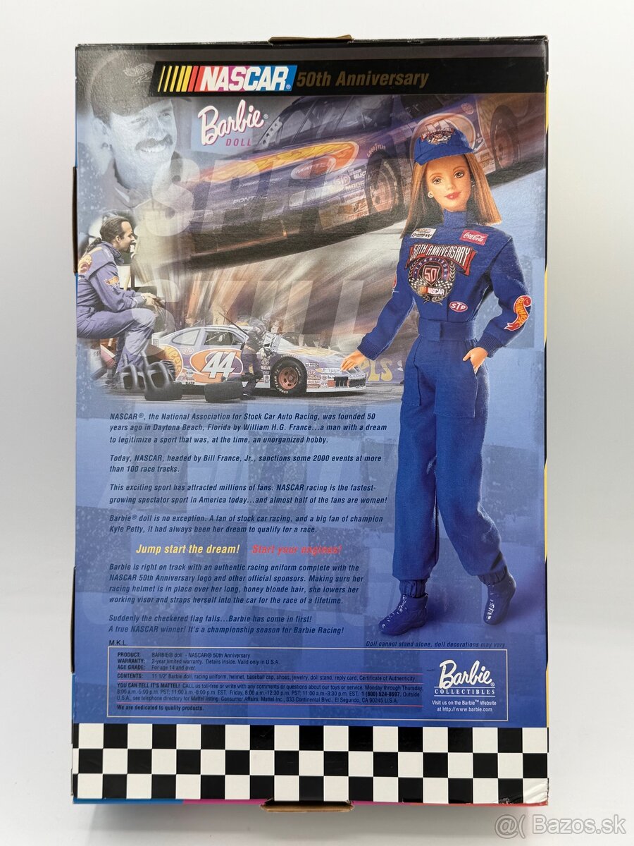 Barbie rok 1998 – NASCAR 50th Anniversary Collection - 5