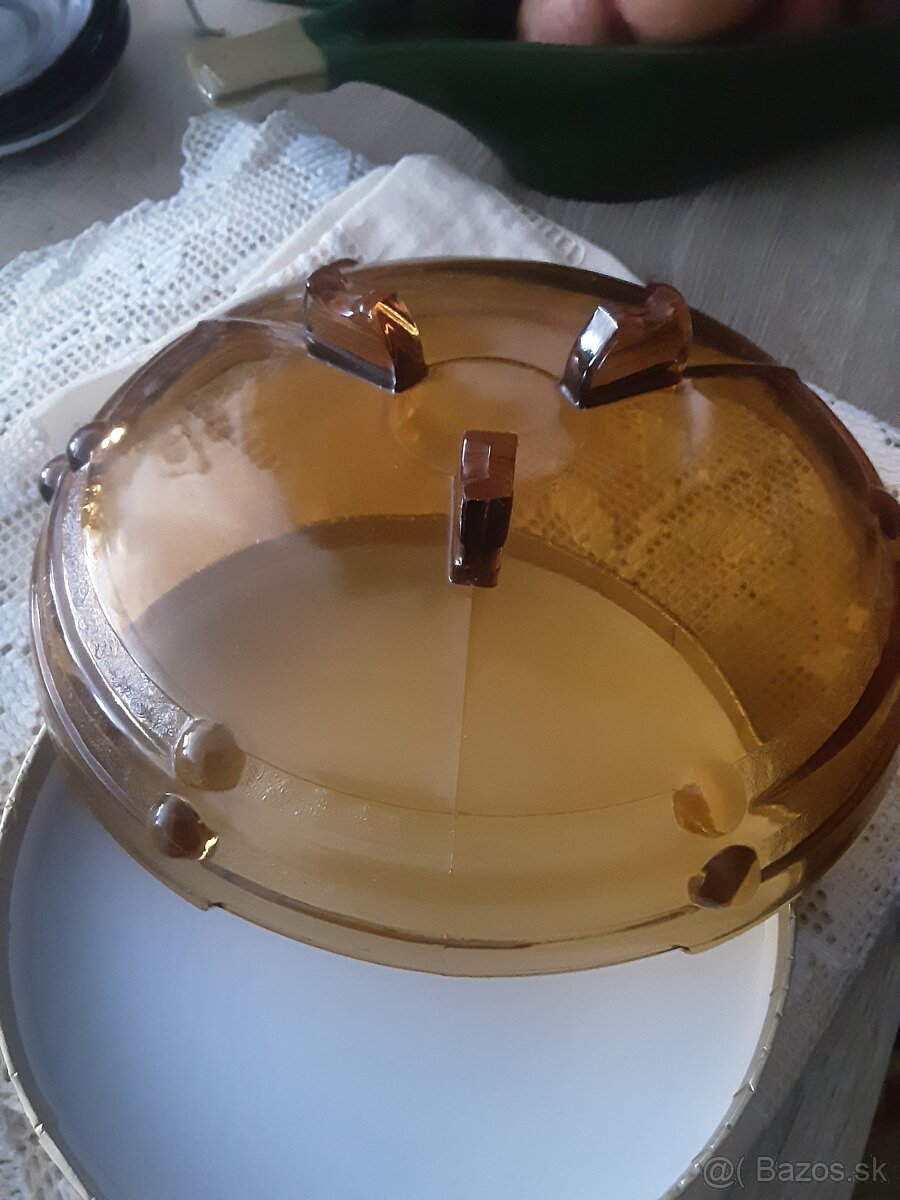 Predaj mix z liateho skla medovej farby - 5