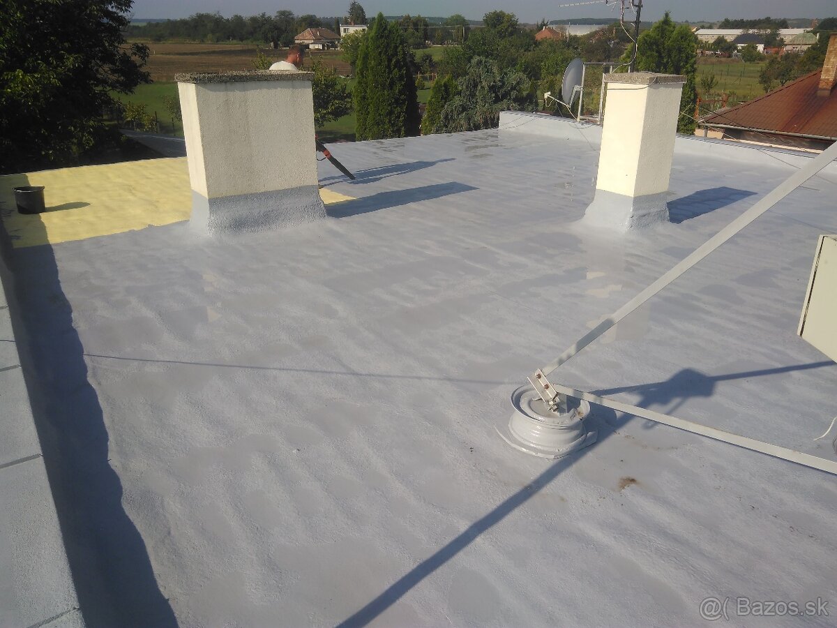 Hydroizolácia plochej strechy -Tepelná hydroizolácia strechy - 5