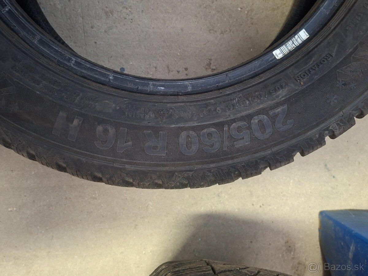 205/60R16 Semperit dot 24 8mm - 5