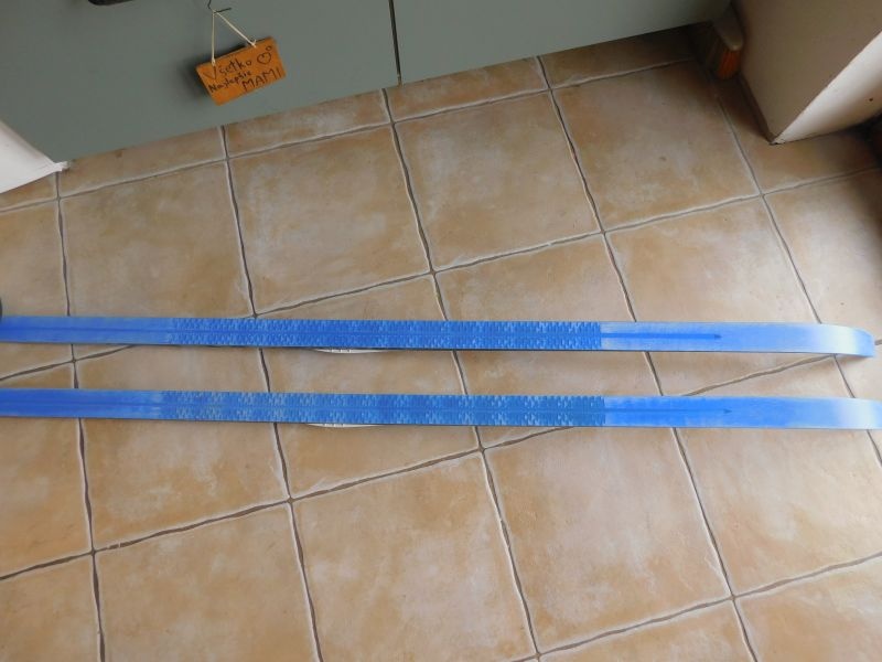 Detské bežky - bežecké lyže, palice - 5