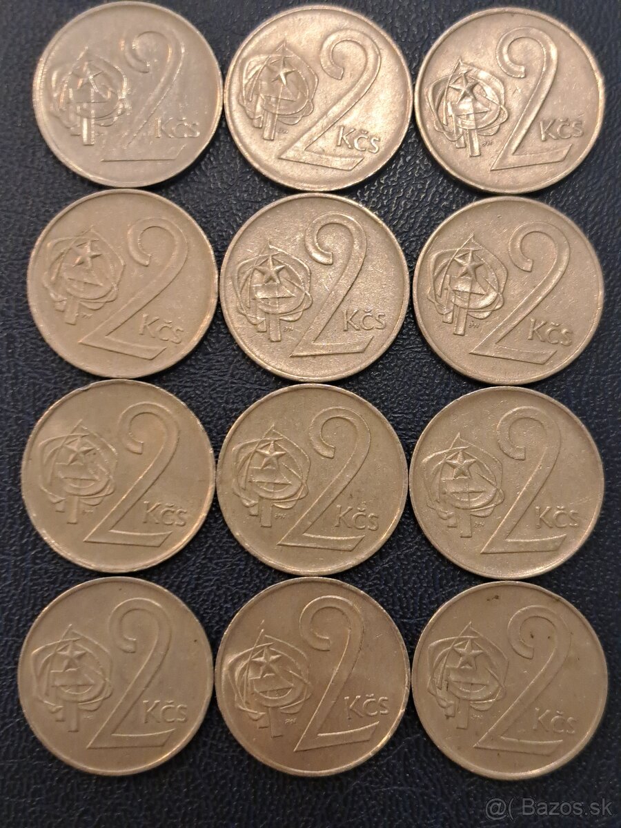 Mince 2 kčs - 5