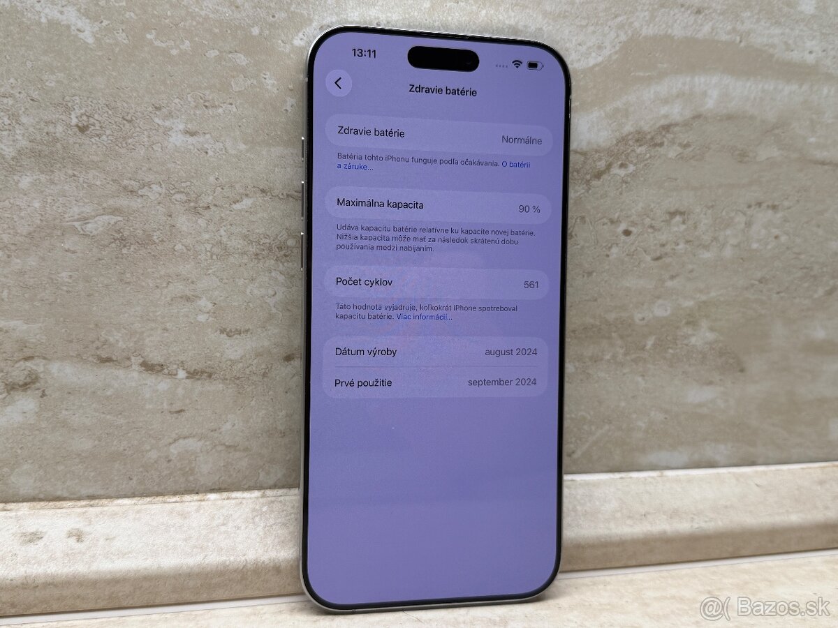 iPhone 16 Pro Max 256gb White Titanium - 5