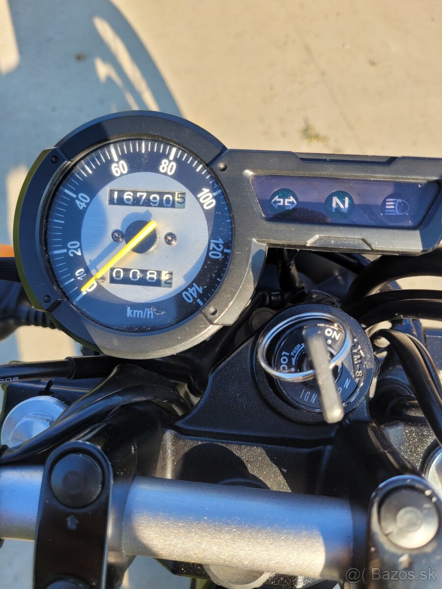 Yamaha XG 250 Tricker doklady