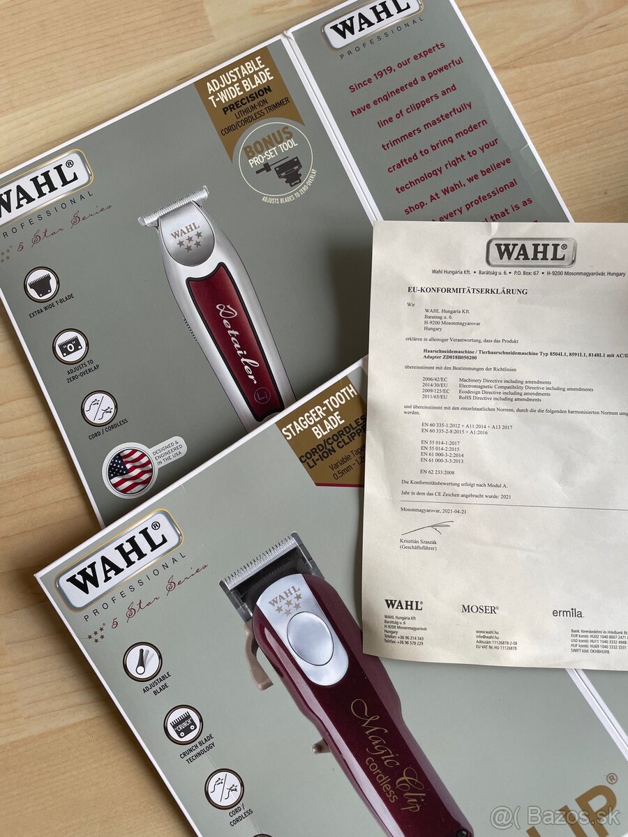 Barber strojčeky wahl - 5