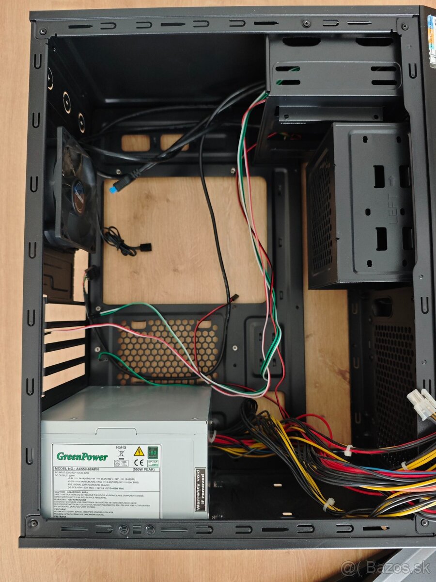 Pc skrinka Zalman ZM-T4 Mini Tower + Fortron ATX zdroj - 5