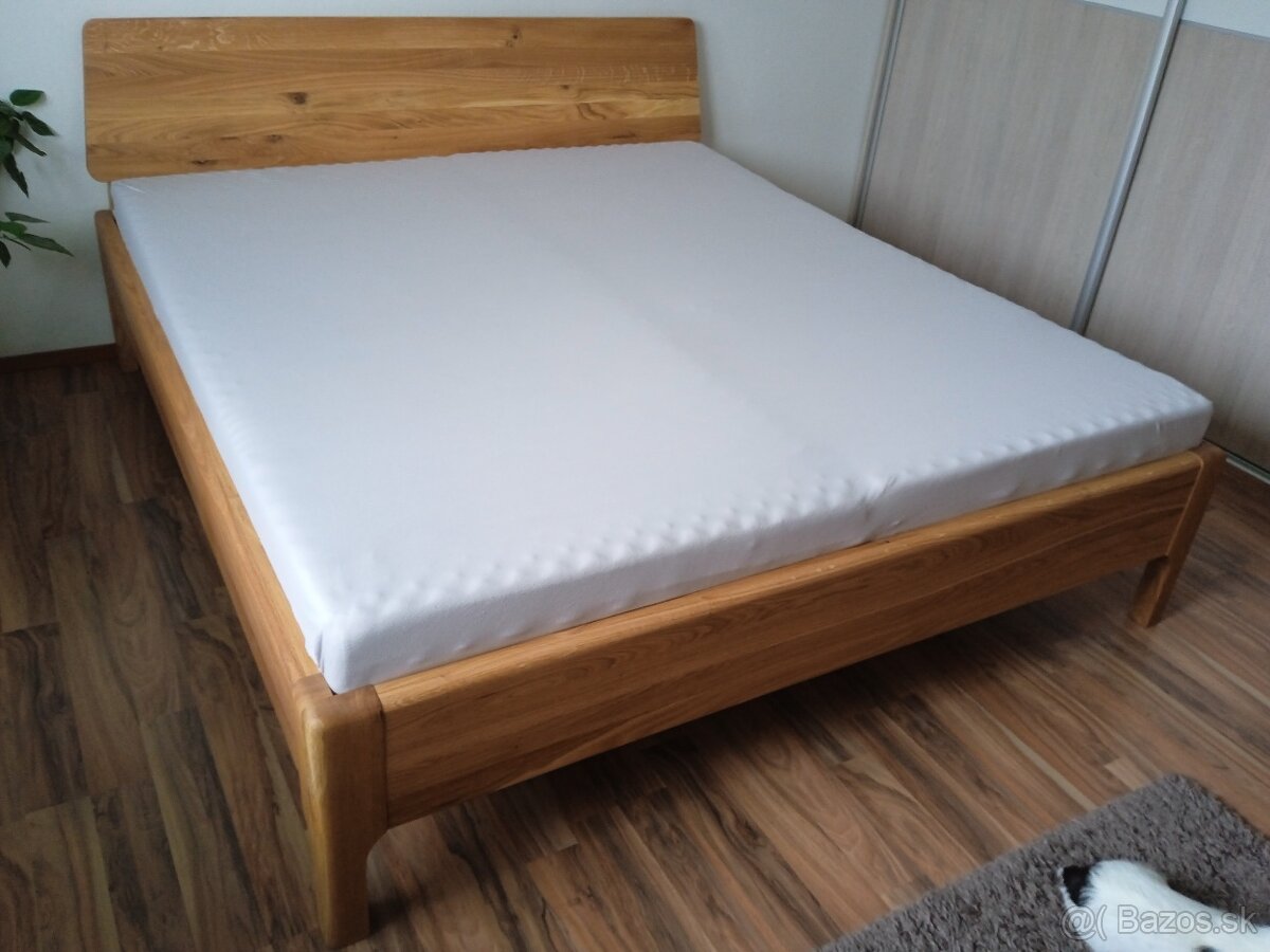 Luxusná dubová posteľ Stella, cena od 780€ - 5