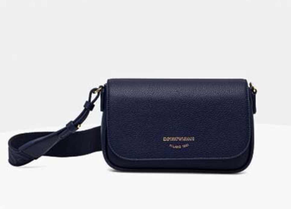 Emporio Armani kabelka crossbody modrá - 5