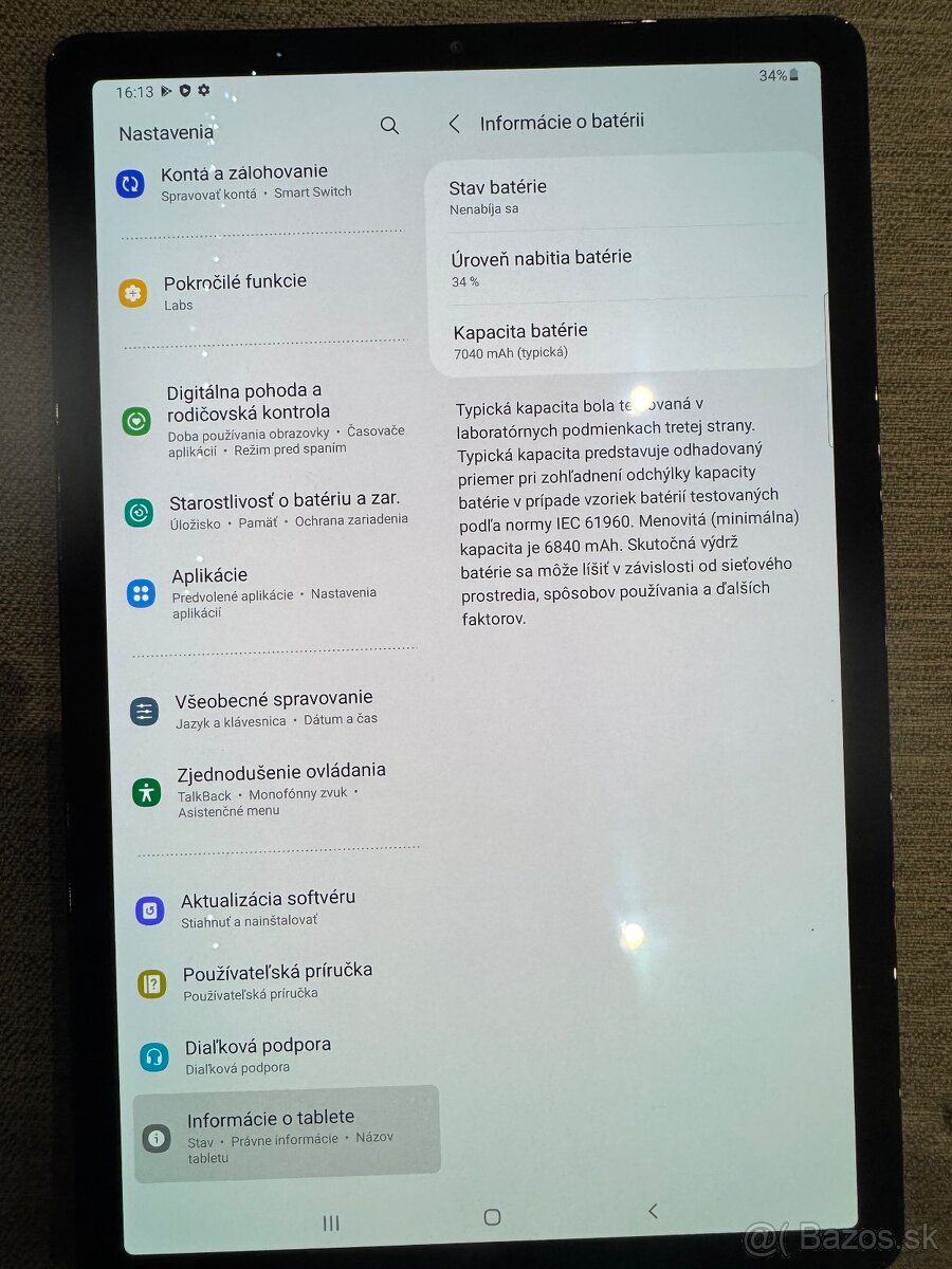 Predám tablet Samsung Galaxy Tab S5e – 64 GB - 5