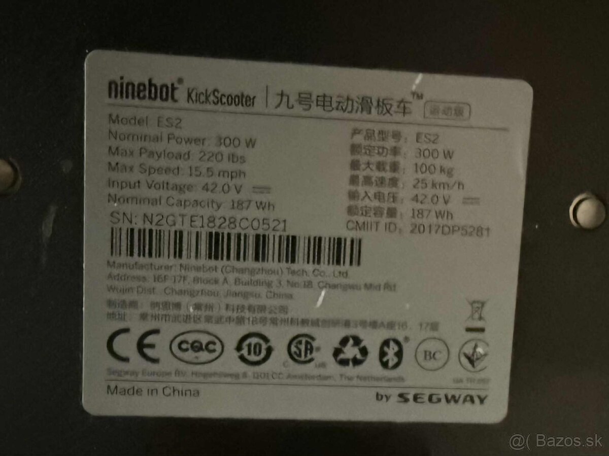 2 elektrické kolobežky Ninebot KickScooter - 5