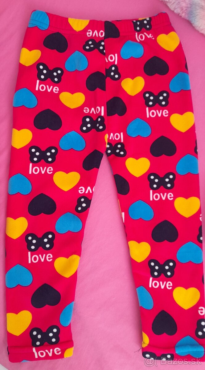 Zateplené nohavice s mikinkou - 5