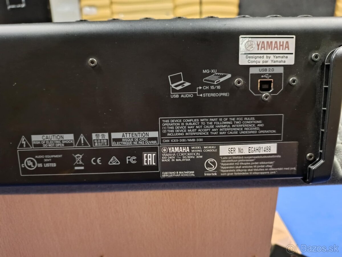 Mixpult Yamaha MG 16 XU - 5