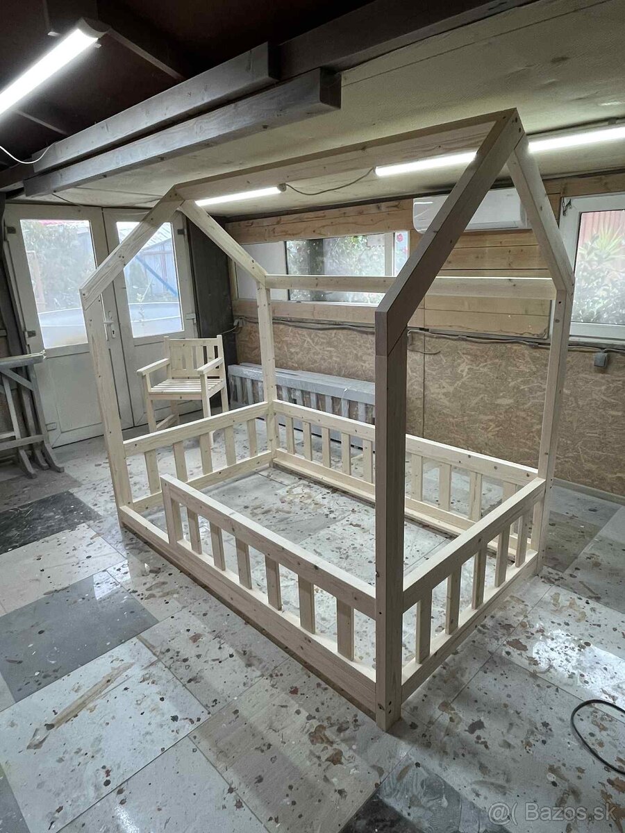 detska domcekova postel - 5