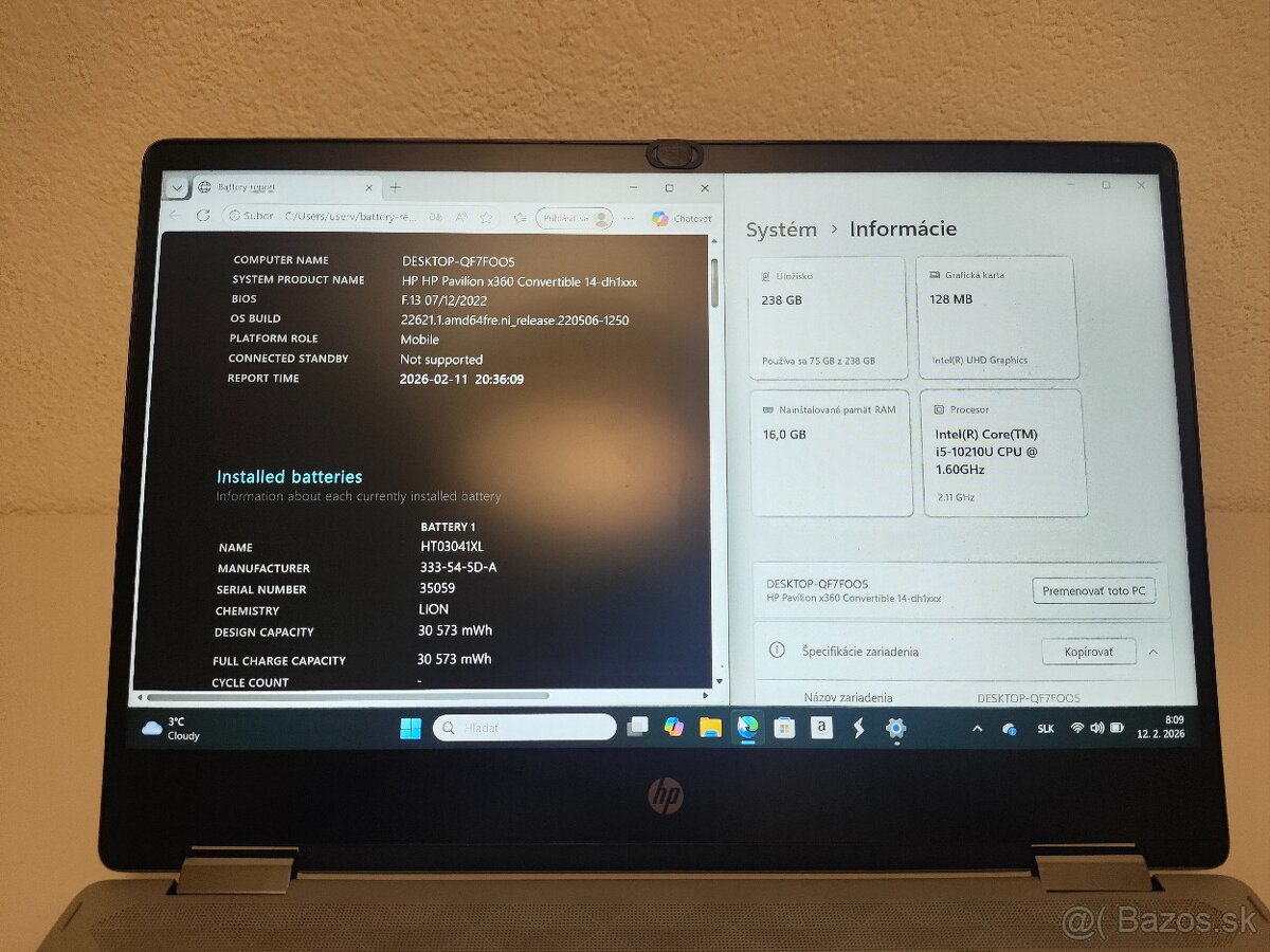HP Pavilion x360 | i5 10gen • 16GB • 256GB - 5