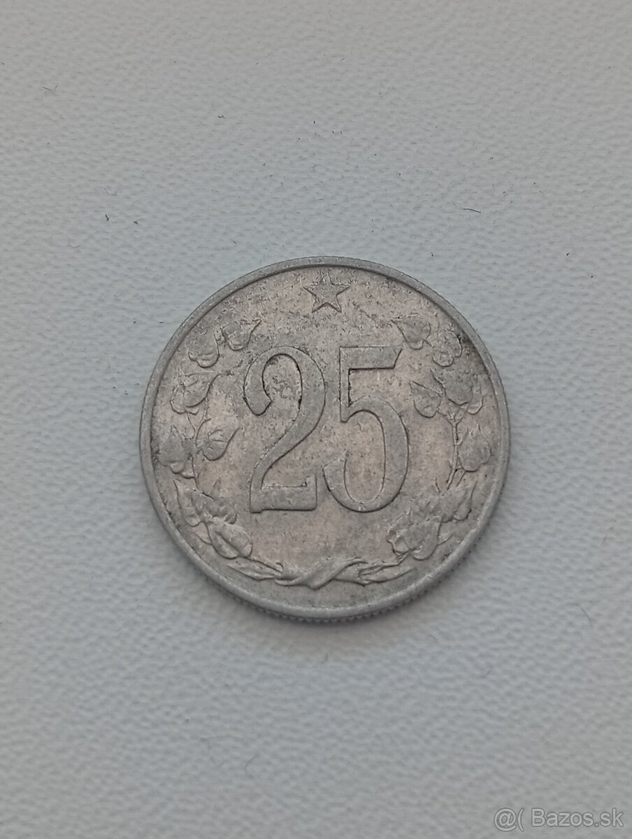 25 hal. a 20 hal. Československe mince - 5