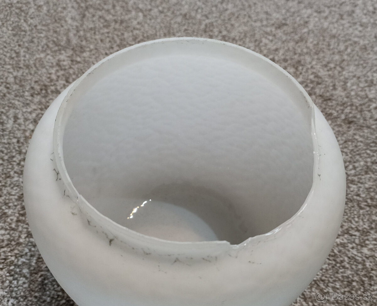 Stará retro lampička Osvětlovací sklo, Slunce seno erotika - 5