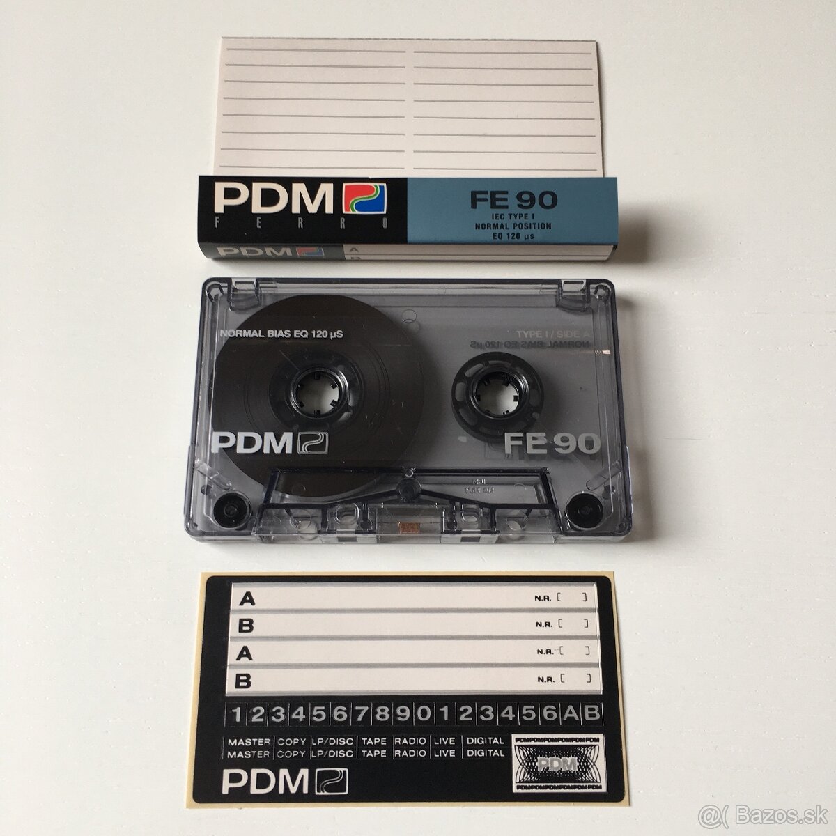 AUDIOKAZETA - MC KAZETA - PDM FE 90 NORMAL - 5