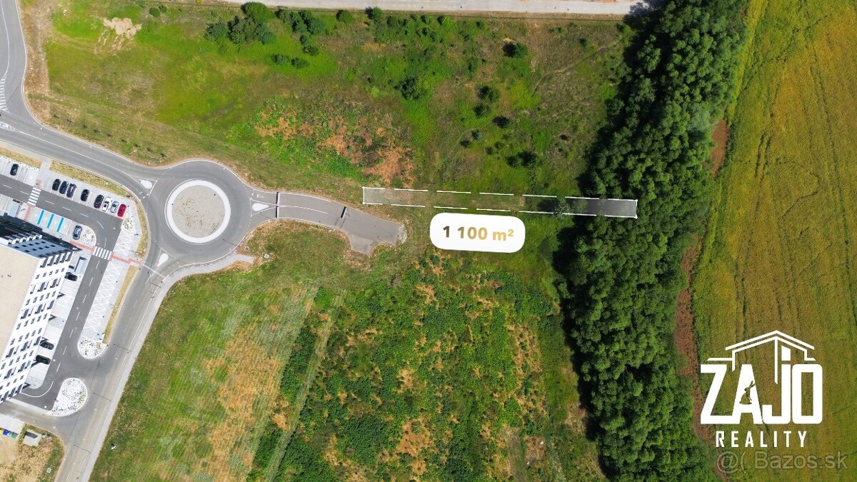 Pozemok s výmerou 1100 m2 v okrajovej časti Novej Dubnice - 5