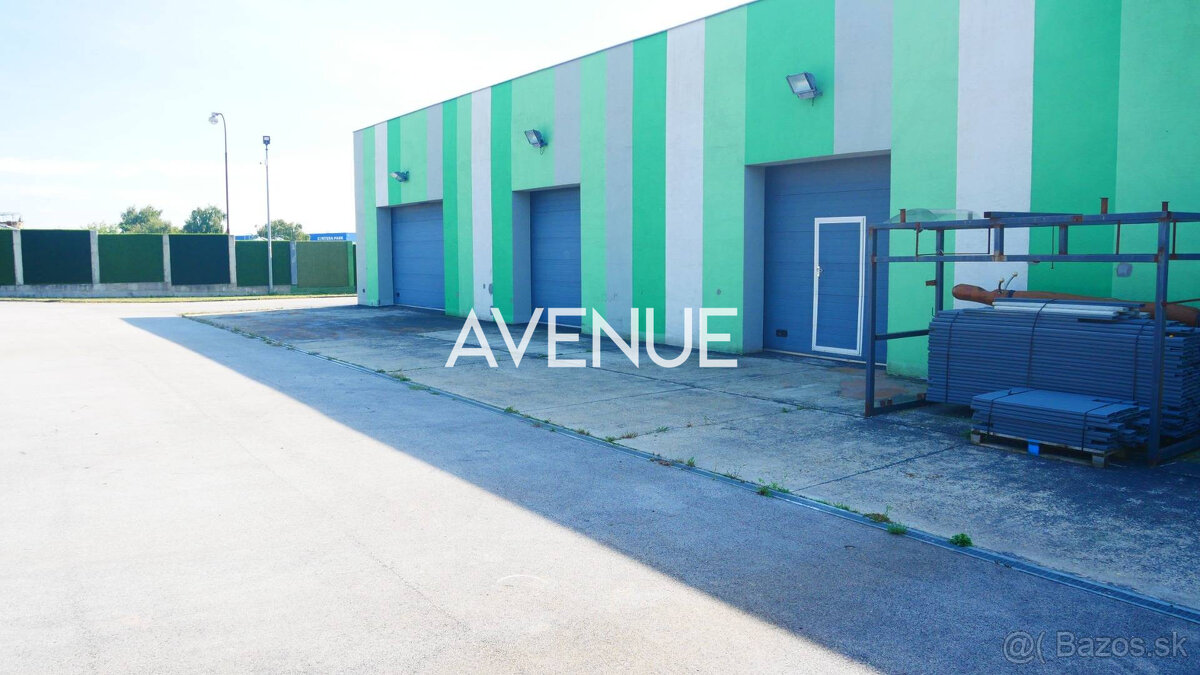 AVENUE | samostatný, zariadený výrobno – skladový areál, Svä - 5