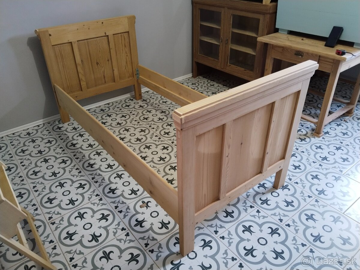 Stará postel po renovaci 200 90 cm - 5