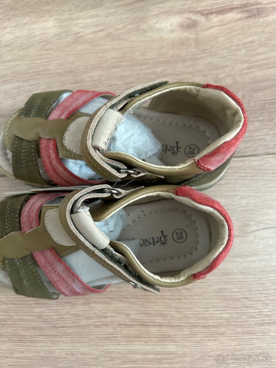 Kozene sandalky 26 - 5