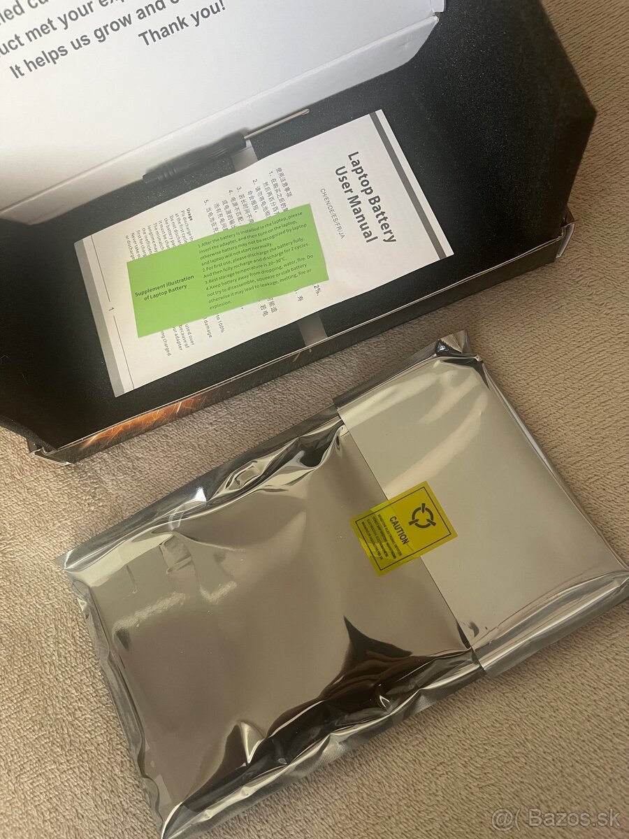 Batéria do notebooku AS07 Q / B31N1726 – nová - 5