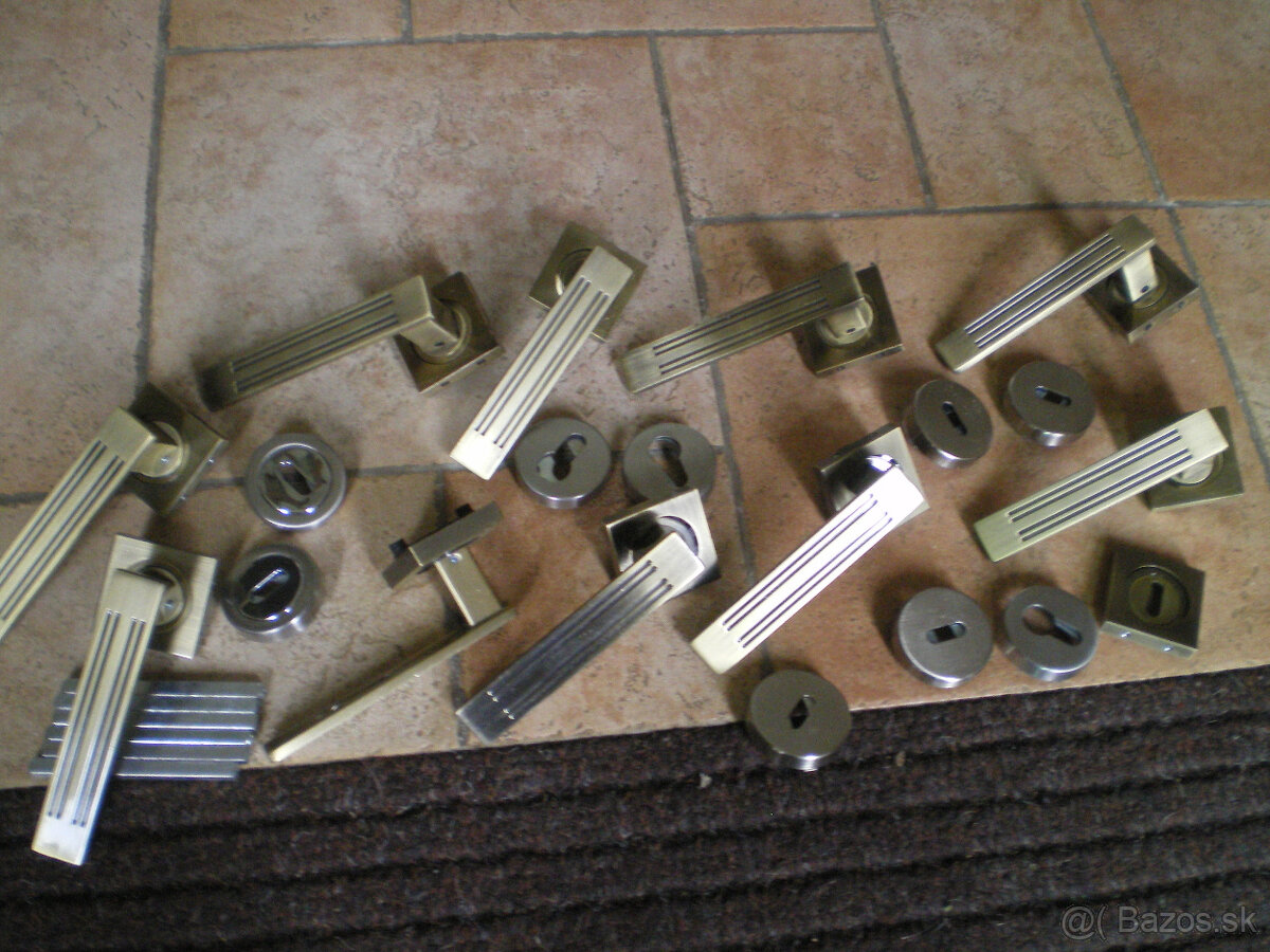 2 x 22 sad luxusních klik na dveře. - 5