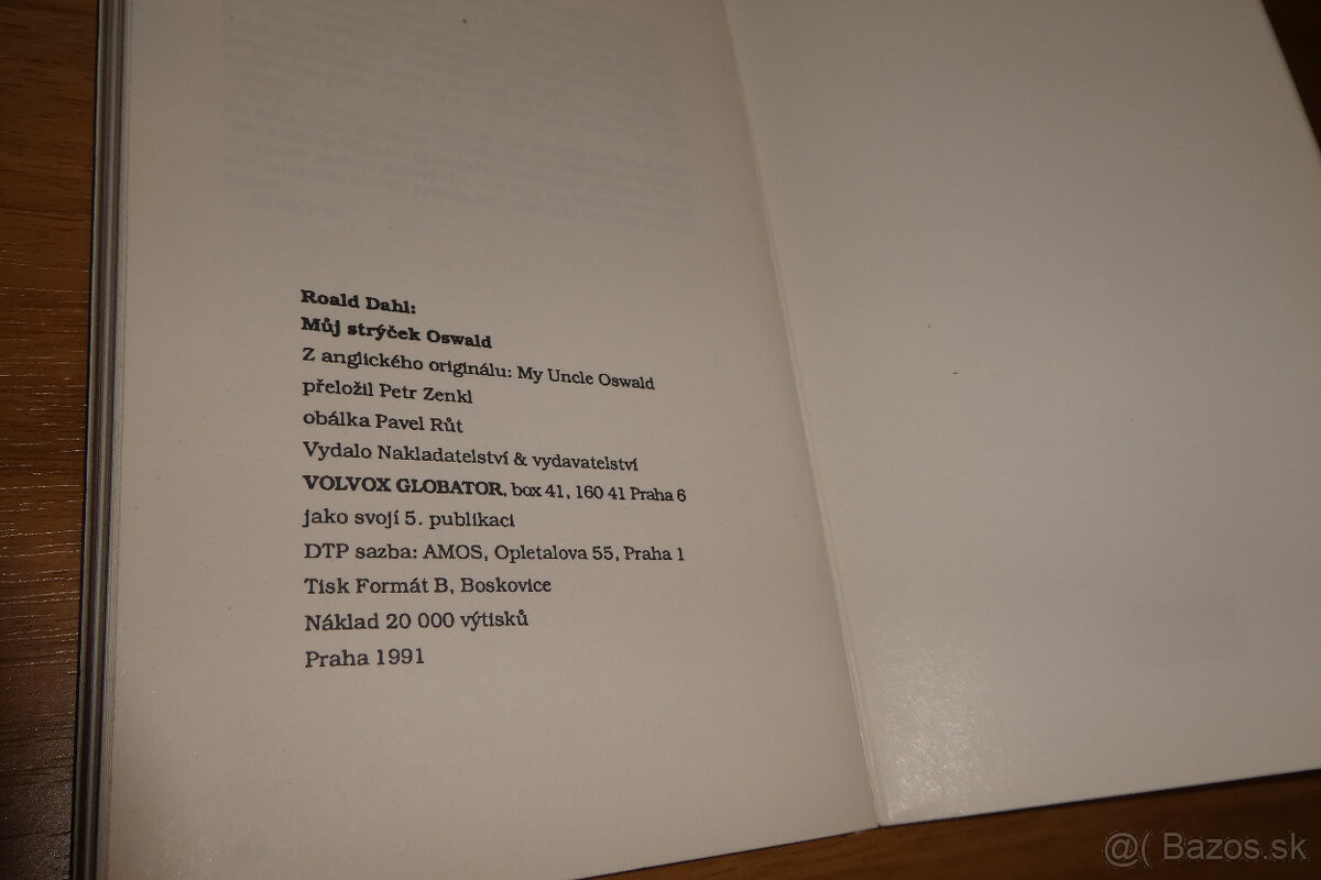 Roald Dahl - Môj strýko Oswald, v češtine - 5