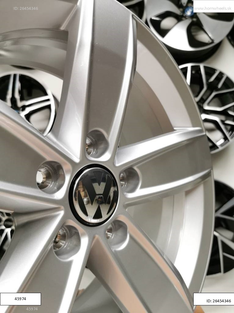 Original VW - Tiguan -Sharan Alu Disky R16 5x112 6,5J ET33 1 - 5