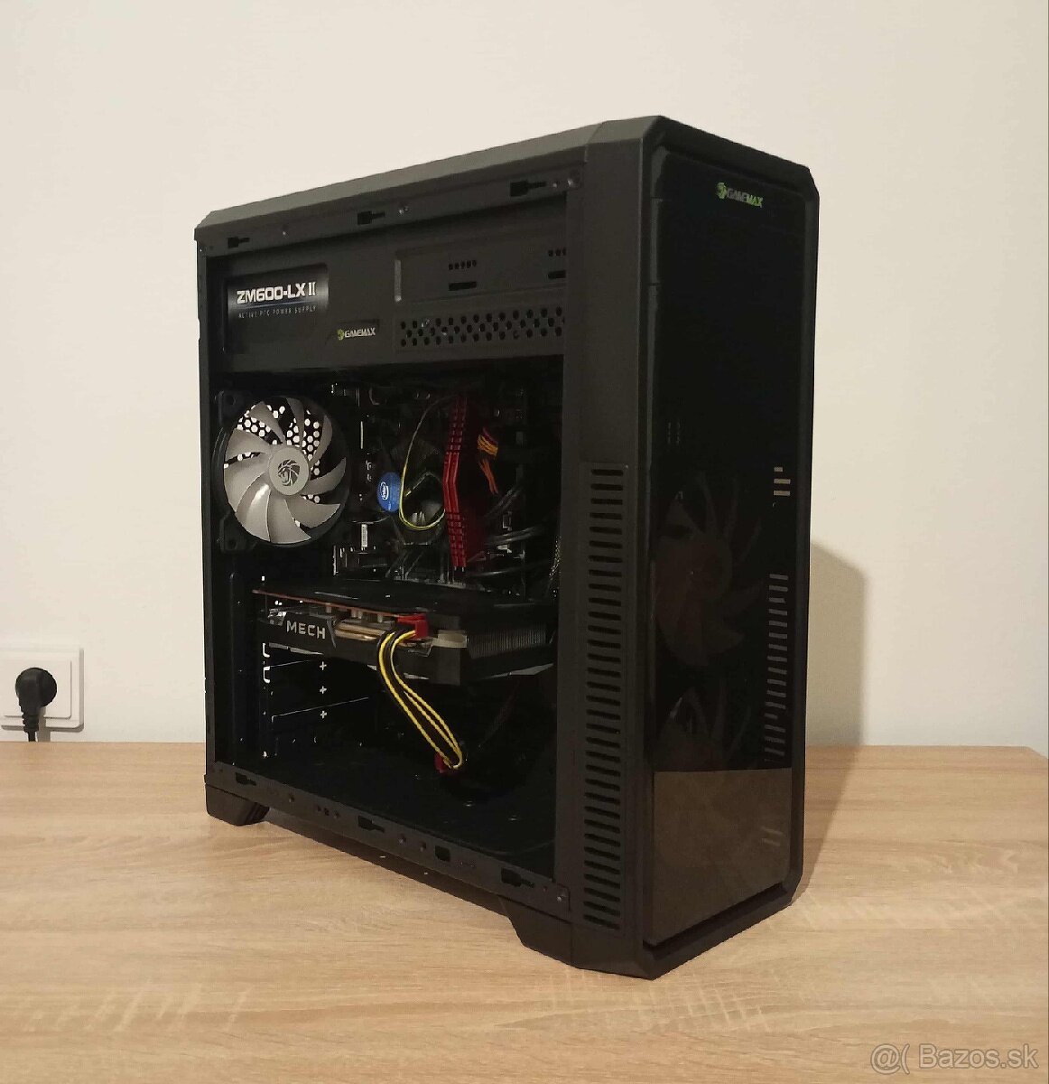 Herný PC RX 6600 XT 8GB, i5 9400f, 16GB, SSD, HDD - 5