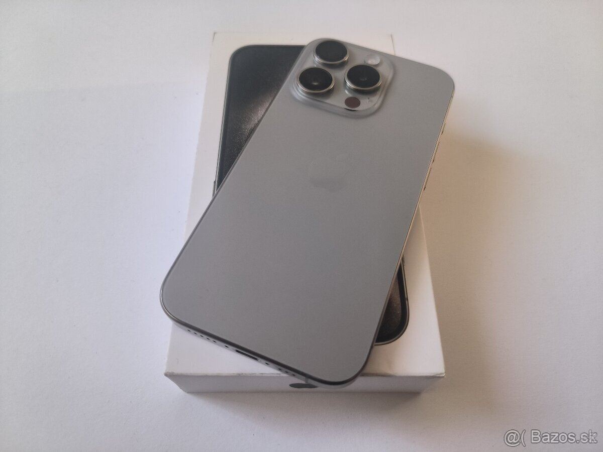 iPhone 15 Pro 256 GB natural titanium 5/2024 - 5