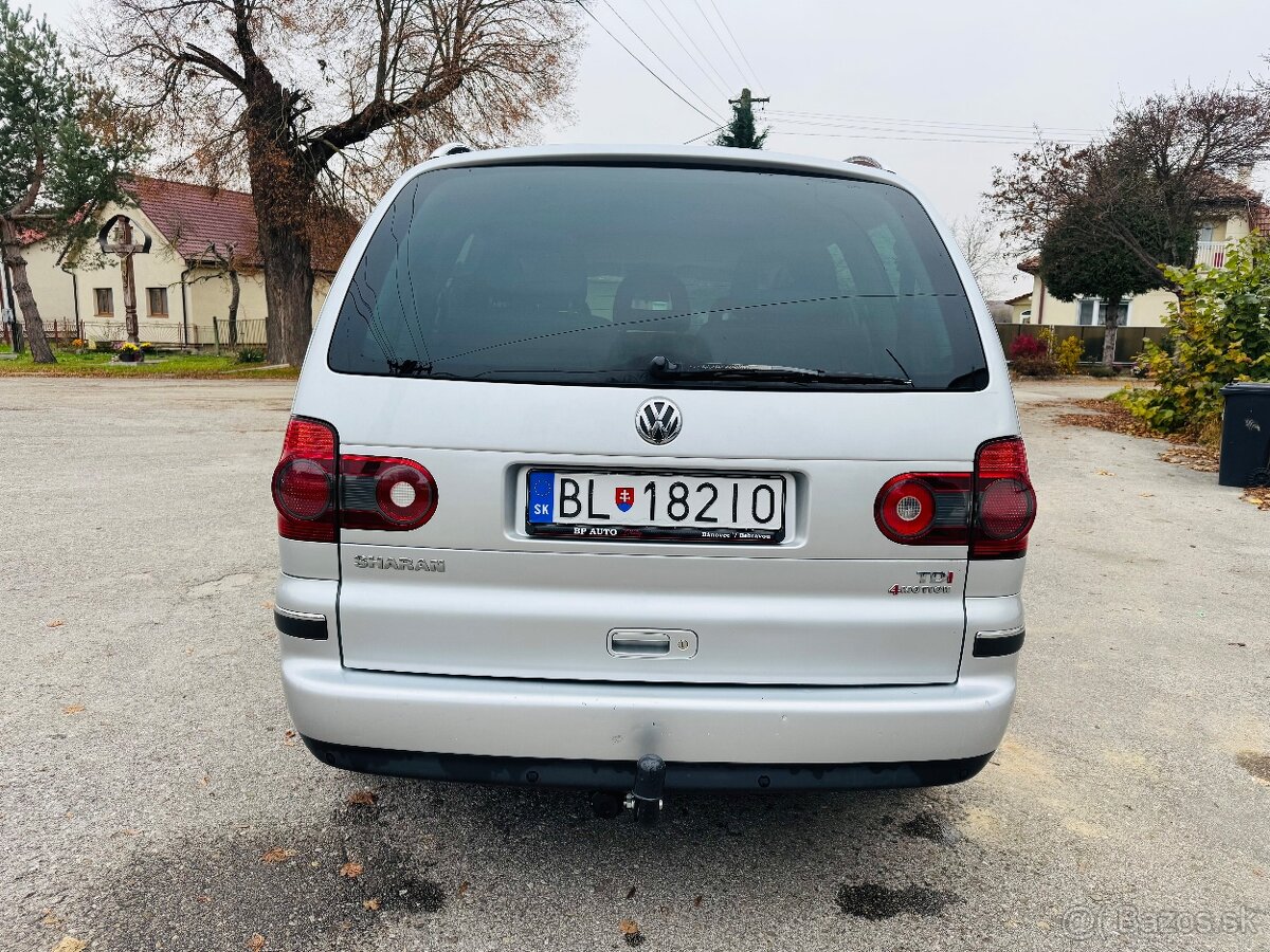 Volkswagen Sharan 4motion 1.9tdi 7 miestny - 5