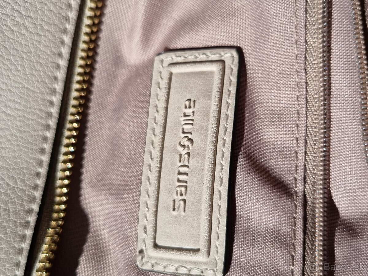 Bezova kabelka zn. Samsonite - 5